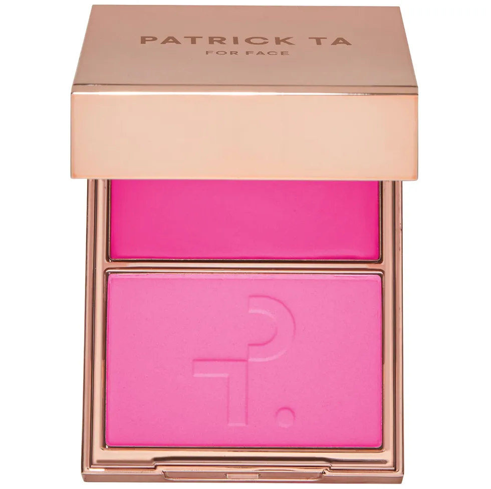 Patrick Ta Double-Take Creme & Powder Blush (She's Giving)