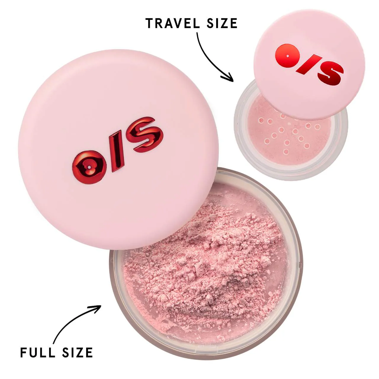 ONE/SIZE Mini Ultimate Blurring Setting Powder Pink