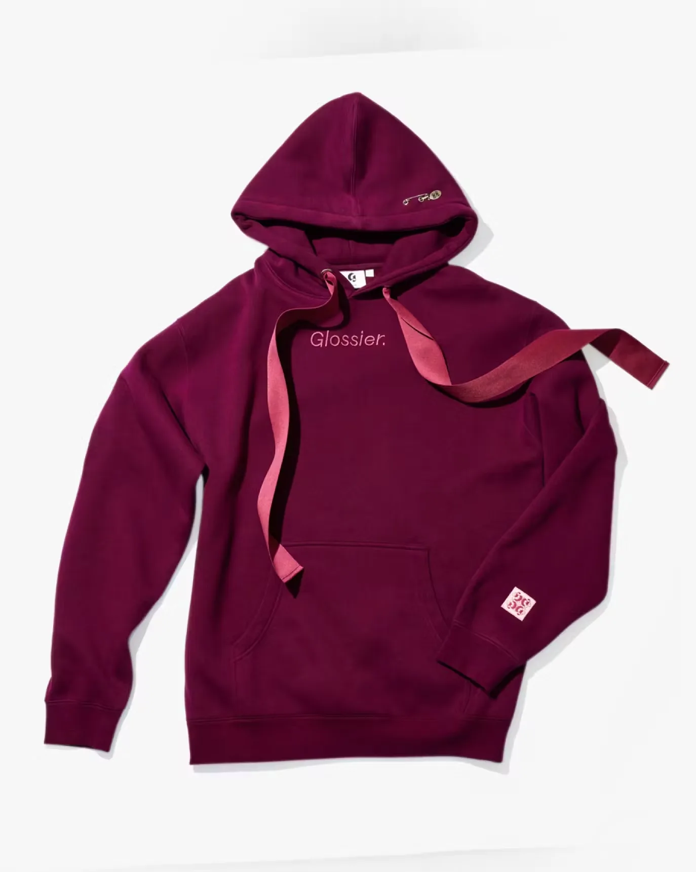 Glossier Cherry Holiday Hoodie