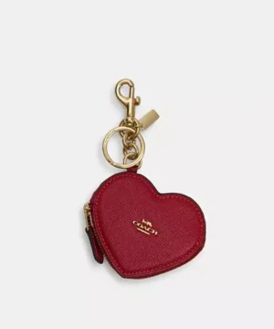 Coach Heart Bag Charm