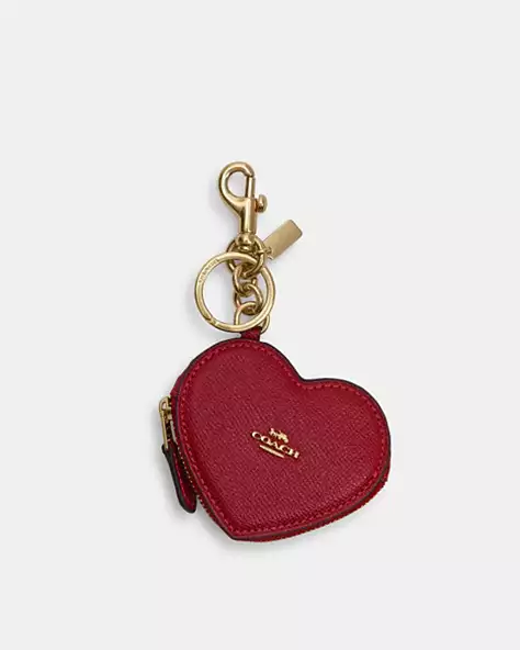Coach Heart Bag Charm