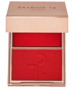 Patrick Ta Double-Take Creme & Powder Blush (she left me on red)