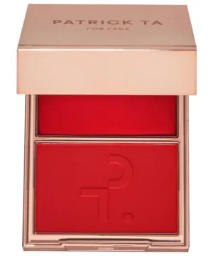 Patrick Ta Double-Take Creme & Powder Blush (she left me on red)