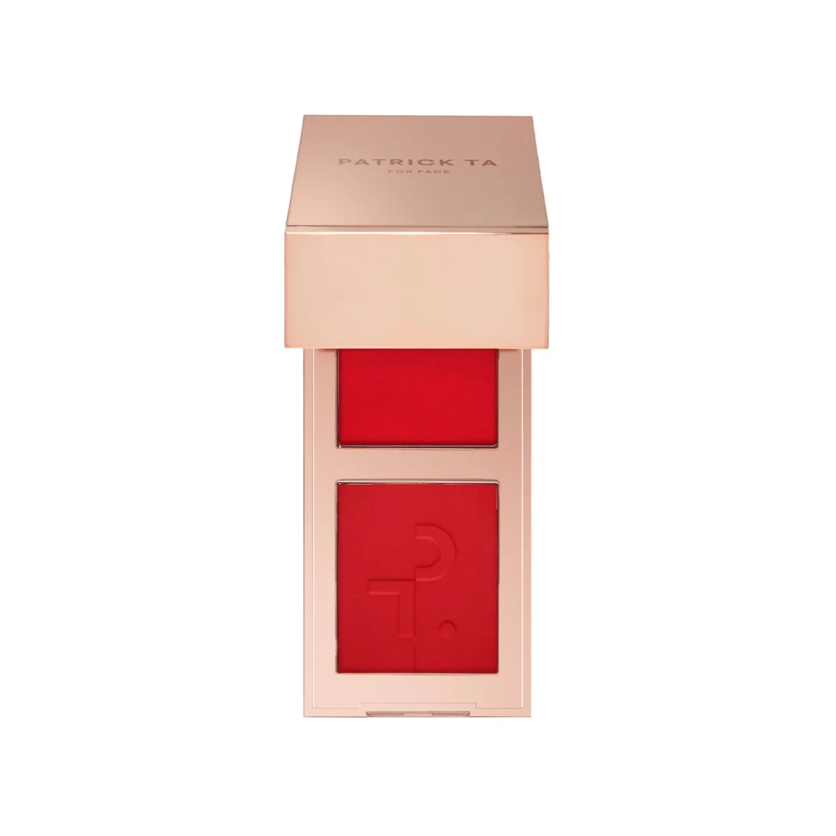 Patrick Ta Double-Take Creme & Powder Blush (she left me on red) MINI