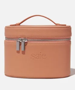 Saie The Mini Vanity Case Peach