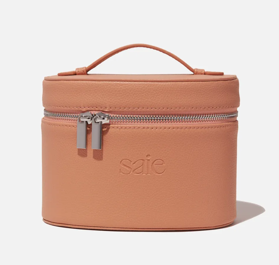 Saie The Mini Vanity Case Peach