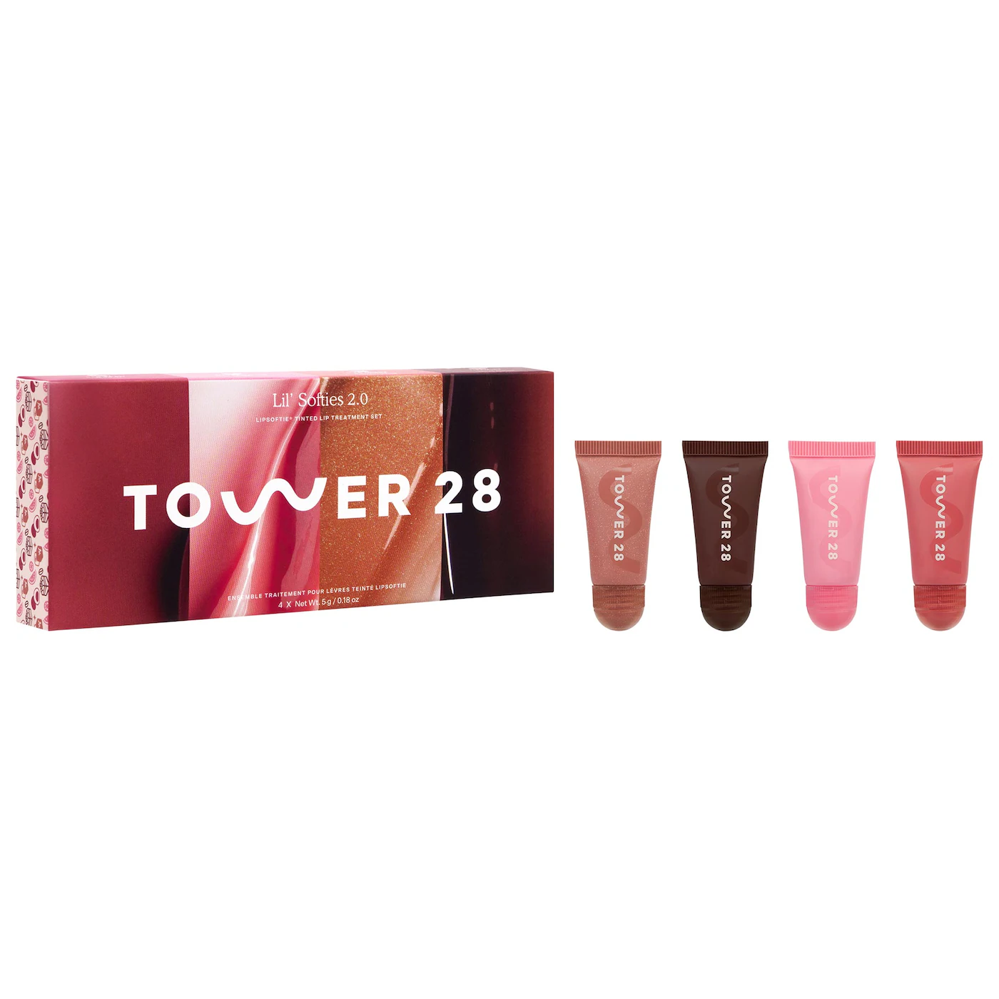 Tower28 Beauty  Mini Lil' Softies LipSoftie Lip Treatment Set
