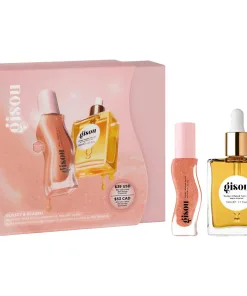 Gisou Glossy & Glazed Hair & Lip Oil Gift Set