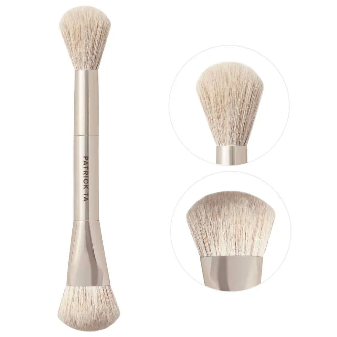 PATRICK TA Dual Ended Precision Blush Brush #6