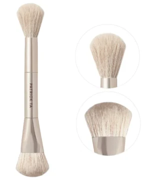 PATRICK TA Dual Ended Precision Blush Brush #6