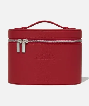 Saie The Mini Vanity Case Red