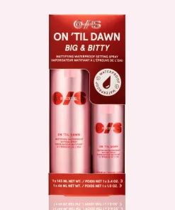 One Size Big & Bitty On 'Til Dawn Mattifying Waterproof Setting Spray Duo