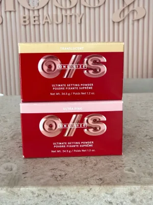 ONE SIZE  Ultimate Blurring Setting Powder Duo *Promo