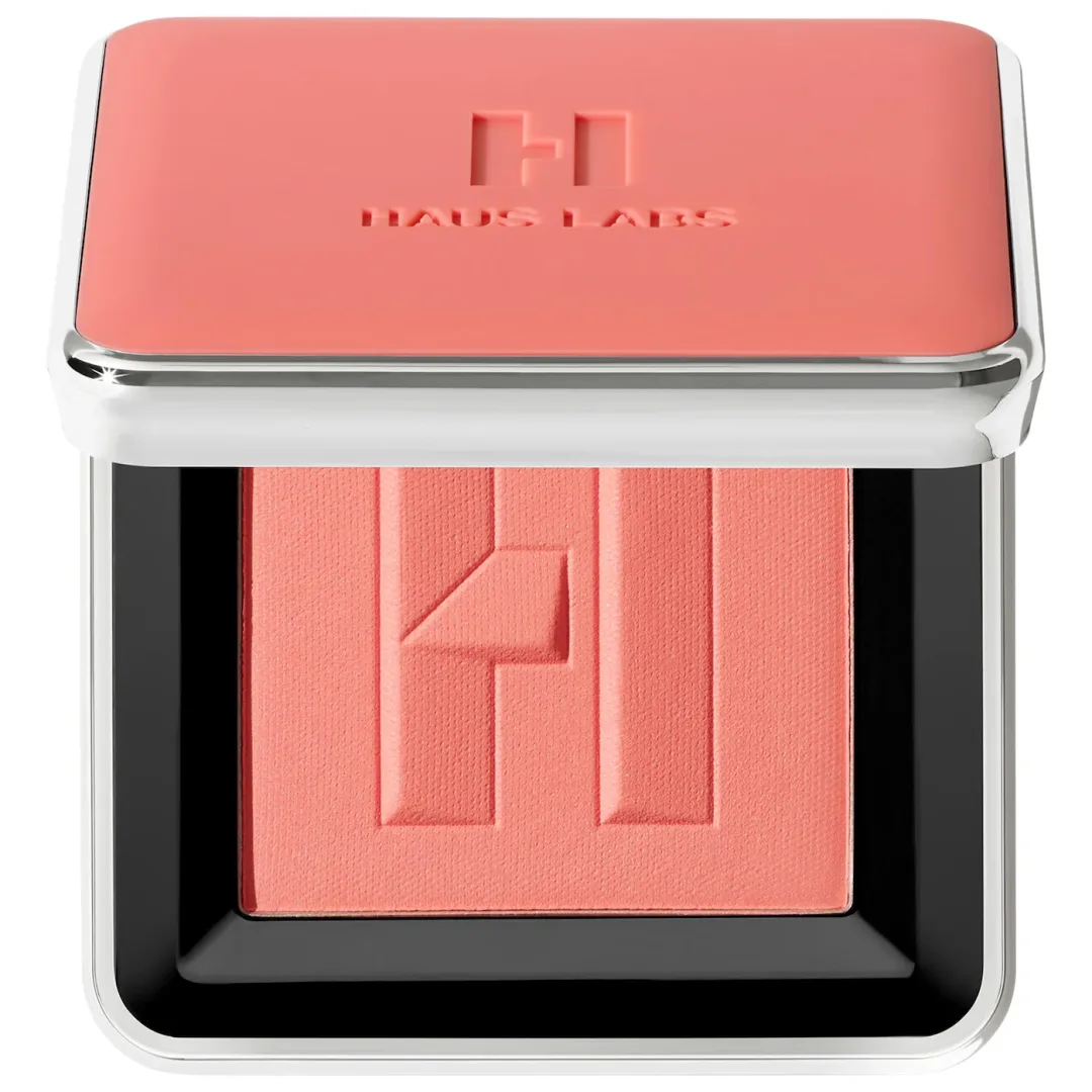 Haus Labs Color Fuse Talc-Free Blush Powder - Pomelo Peach