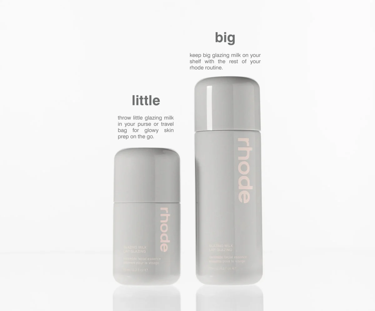 Mini Rhode Glazing Milk Ceramide Facial Essence