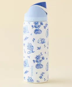 Owala UO Exclusive - Delft Cat Print FreeSip 32 oz