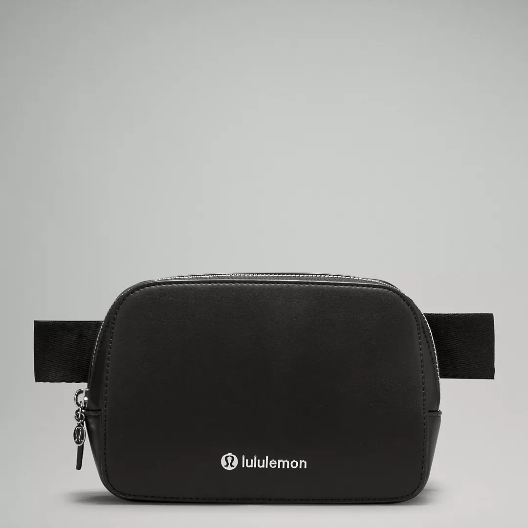 Lulu Lemon Everywhere Belt Bag 1L *Leather Alternative "Black"