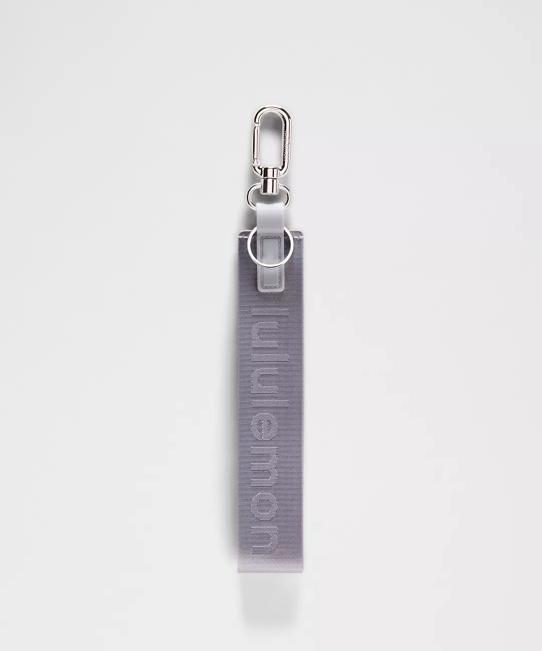 Lulu Lemon Never Lost Keychain Faint "Lavender"