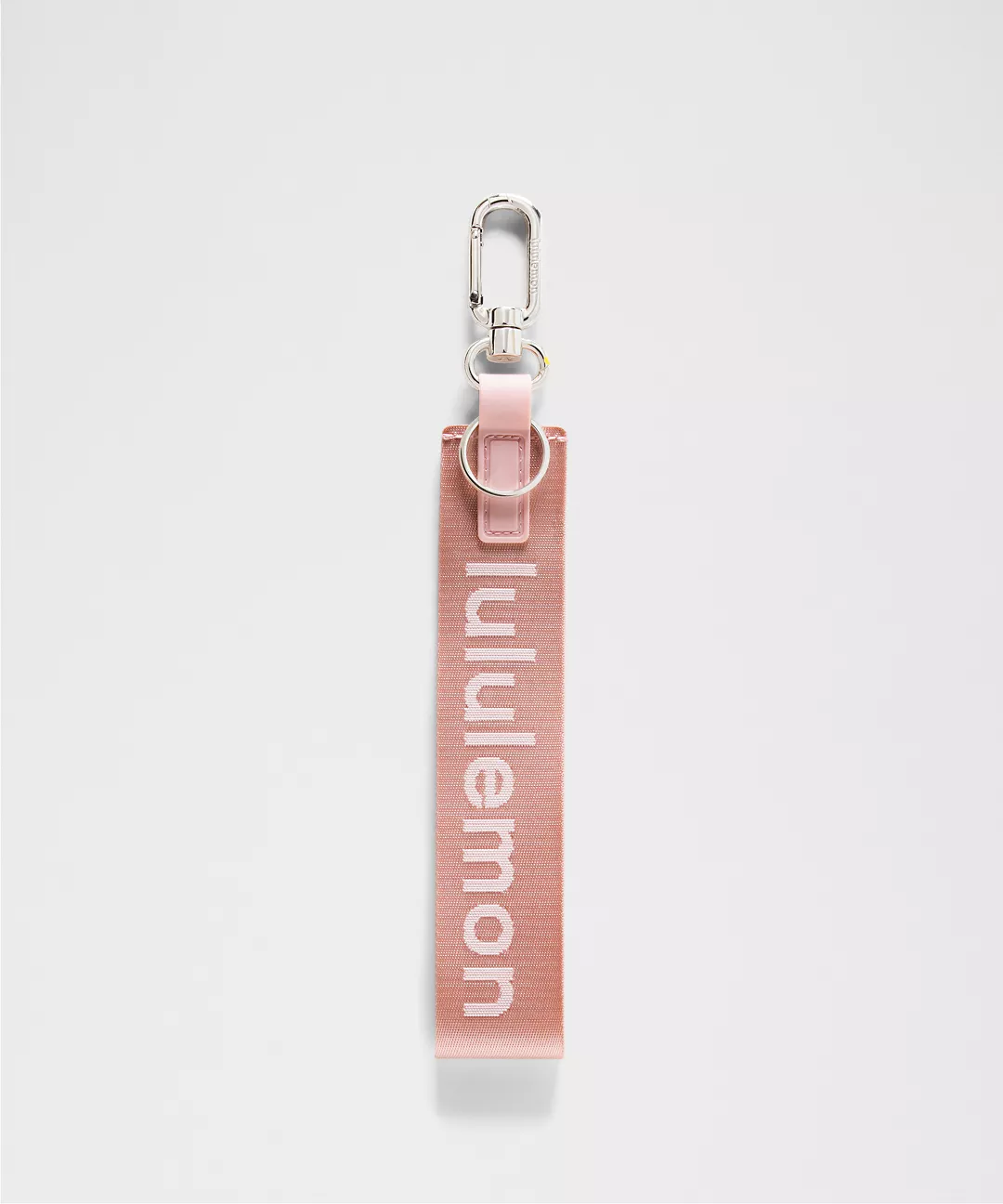Lulu Lemon Never Lost Keychain Faint "Pink Haze"