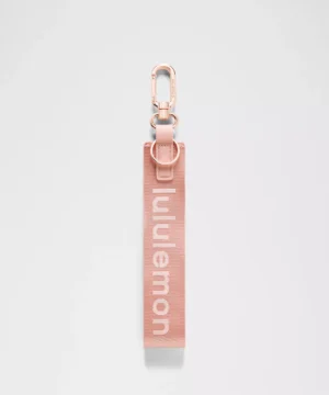 Lulu Lemon Never Lost Keychain Faint "Tea Rose"