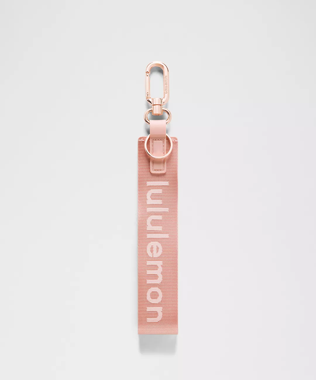 Lulu Lemon Never Lost Keychain Faint "Tea Rose"