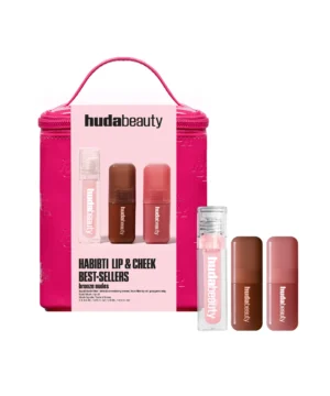 Huda Habibti Lip and Cheek Best Sellers Kit