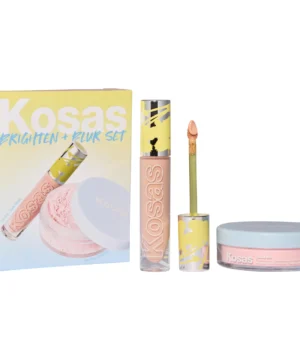 Kosas Brighten & Blur Set - Color Corrector + Loose Setting Powder Face Set  " Illusion "