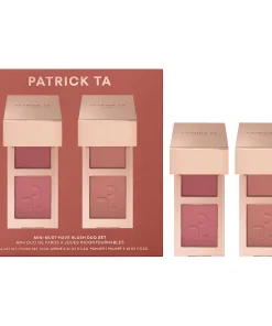 PATRICK TA Mini Must-Have Major Headlines Double-Take Crème & Powder Blush Duo Set