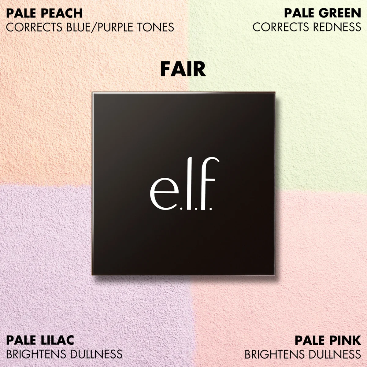 Elf Set It Bright Powder Quad - Fair Pale