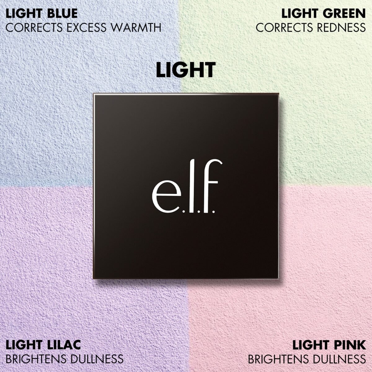 Elf Set It Bright Powder Quad - Light Clair
