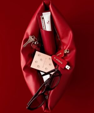 Patrick Ta Red Clutch - PREVENTA