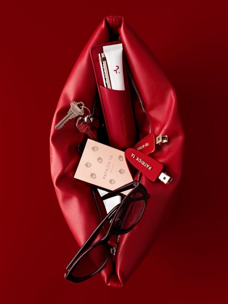 Patrick Ta Red Clutch - PREVENTA