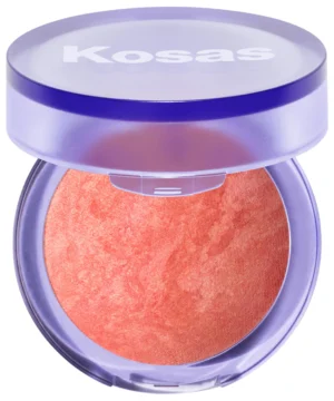 Kosas Blush is Life Baked Talc-Free Dimensional + Brightening Blush - Wavelength